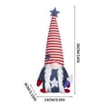 thumbnail image 2 of Summer Savings! Boovnll 4th of July Patriotic Gnomes Decorations, Cute Handmade Plush Swedish Tomte Gnomes Ornaments for Memorial Day Gifts, Patriotic Party Decor, 4th of July Decorations, 2 of 4