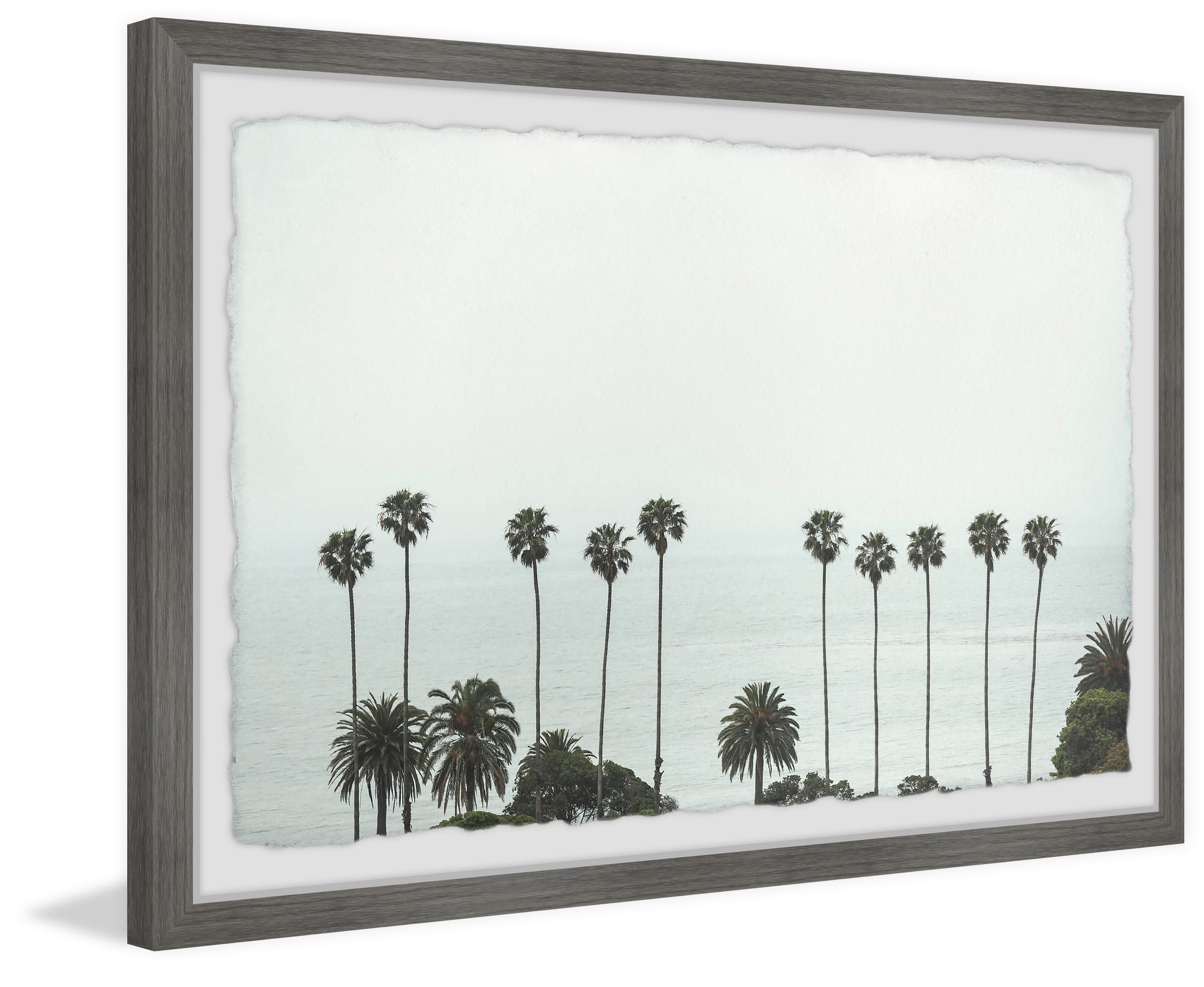 Marmont Hill Overlooking Palm Trees Framed Wall Art