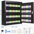 thumbnail image 3 of Caja de llaves Oepmoc con 100 llaves antirrobo, color negro, 3 of 9