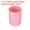 Pink, variant on Uxcell Pencil Holder, Makeup Brush Holder Cup Storage Round Desktop Organizer Pink