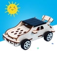 thumbnail image 2 of Flmtop Kids Creative DIY Assembly Solar Power Car Model Handmade Science Experiment Toy, 2 of 9