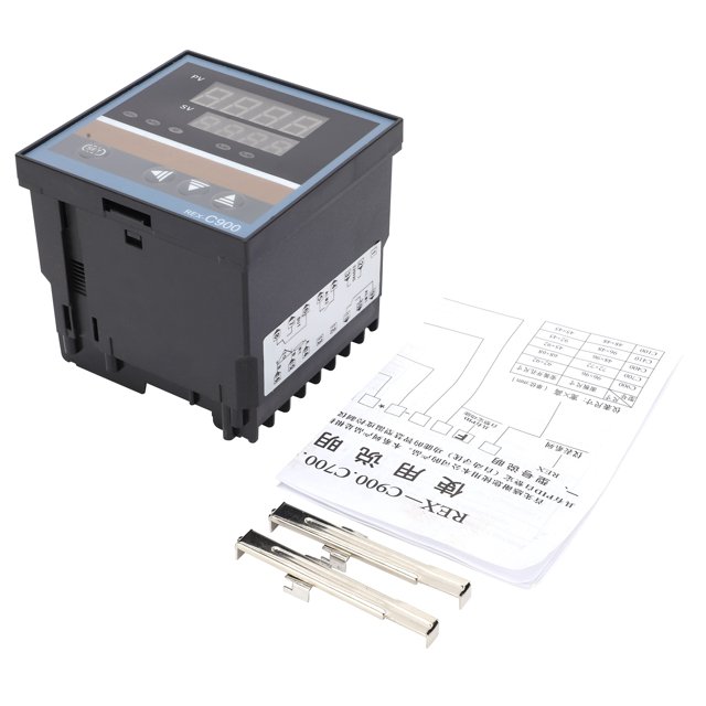 BERM Temperature Controller Digital Intelligent Thermostat Switch REX‑C900FK02‑MxDA 220V