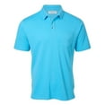 thumbnail image 3 of Boxercraft BM2301 Men's Pique Polo-Pacific Blue-2XL, 3 of 4