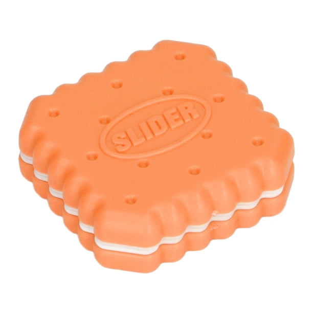 Juguete Deslizante De Empuje Magnético, Alivio Del Estrés Sensorial Agradable Mantener Las Manos Ocupadas Galletas En Forma De Tamaño Portátil Deslizador De Empuje De La Yema ANGGREK BE2014