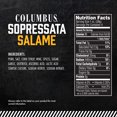 COLUMBUS Grande Sopressata Salame, Sliced Charcuterie Meat, 4 oz