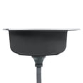 thumbnail image 4 of vidaXL Kitchen Sink Undermount Sink with Strainer Stainless Steel Sink Round, 4 of 47