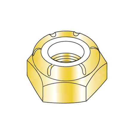 

1/4-20 Light Hex / Thin / NTE Nylon Insert Locknuts / Steel / Zinc Yellow (Quantity: 4 000 pcs)