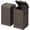 Deep Brown, variant on Devoko 33 Gallon Outdoor Trash Can, Hideaway Garbage Bins with Tiered Lid, Waterproof Resin Outside Waste Bins for Patio, Outside Pool, Backyard and Deck(1, Deep )