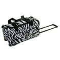 thumbnail image 2 of ROCKLAND PRD322-ZEBRA 22 Inch ROLLING DUFFLE BAG, 2 of 3