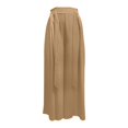 thumbnail image 4 of Pantalones palazzo anchos para mujer: pantalones elásticos y flexibles con cintura elástica para primavera/verano/otoño, 4 of 4