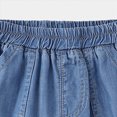 thumbnail image 6 of Gibobby Boys Pants Toddler Kids Little Boys Pant 2T 3T 4T 5T 6T Casual Schoolwear Drawstring Straight Leg Soft Pants With Pockets Boys Warm Casual Pants(3-6 Months,Blue), 6 of 7