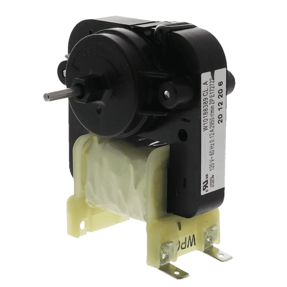 W10188389, Evaporator Motor fits Roper, Kenmore, Whirlpool