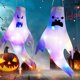 thumbnail image 2 of Luz LED colorida fantasma decoraciones de Halloween fantasma colgante fantasma luminoso y no luminoso fantasma para fiesta Bar decoración de jardín al aire libre, 2 of 4