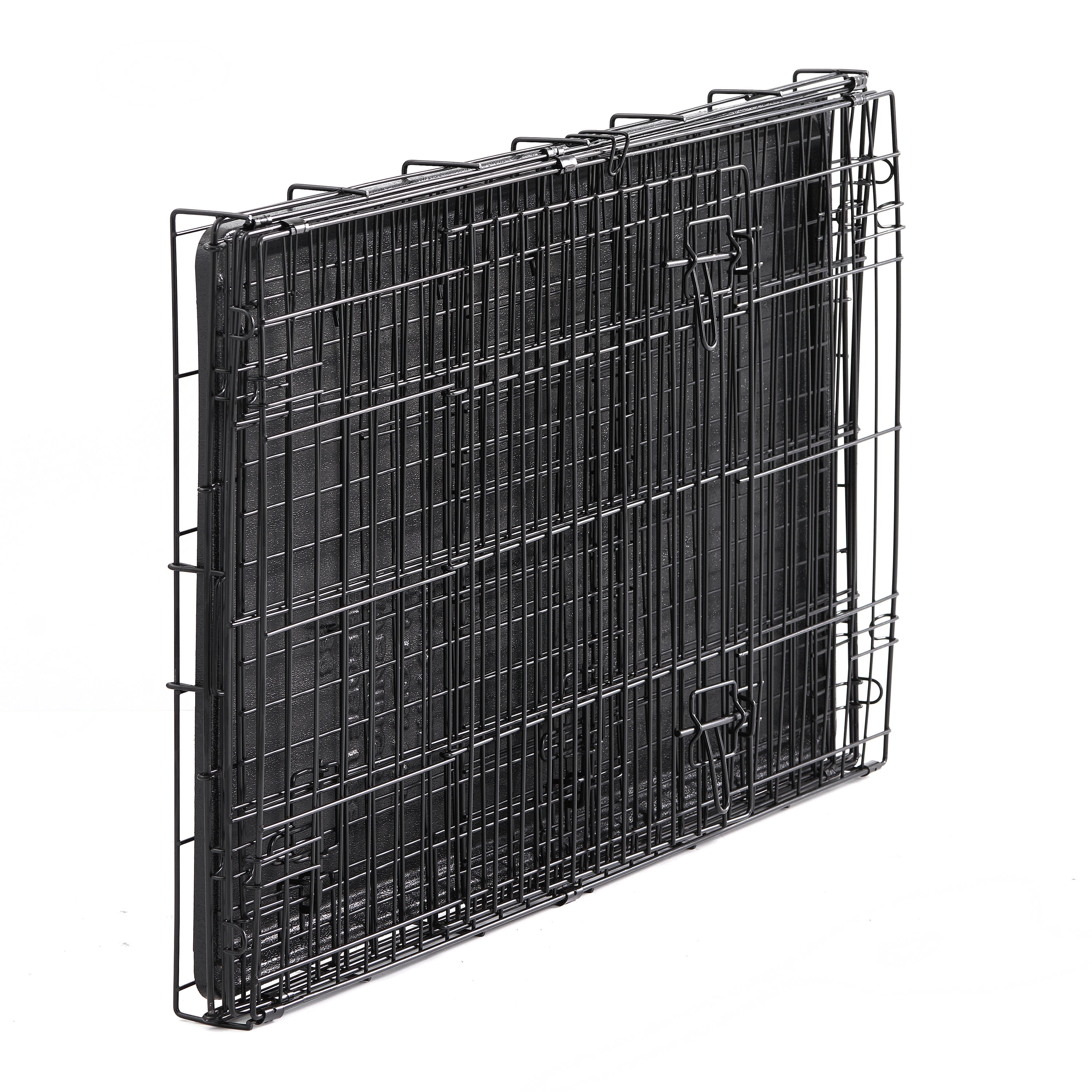 Vibrant Life Wire Dog Crate, Double-Door, Divider and Leak