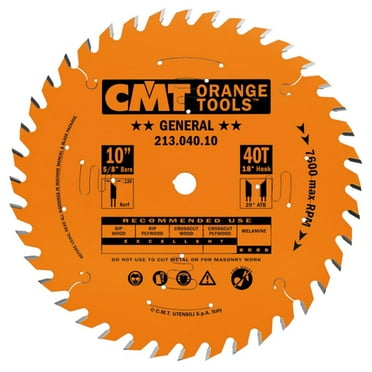 Cmt 10 In X 40 X 5/8 In Industrial General Purpose Blades