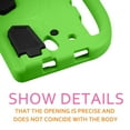 thumbnail image 6 of Dteck Handle Case For Samsung Galaxy Tab A 8.0 2017 Model SM-T380 T385, Light Weight Kids Safe Case EVA Foam Shockproof Protective Cover with Kickstand, Green, 6 of 7