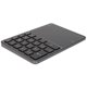 thumbnail image 3 of 2 in 1 Wireless Number Pad Touchpad 22 Keys Wireless BT4.2 2.4G Type C Charging 500mAh Battery Numeric KeypadIron Gray, 3 of 5