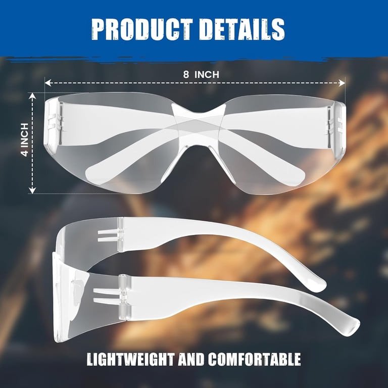 LaneTop Shooting Glasses for Men and Women, Anti Fog ANSI Z87.1 Safety Glasses with Hard Shell Case, UV400 Eye Protection for Shooting Range Glasses, Purple Lens