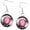 Pink, variant on Vinyl Record Earrings Vintage Retro Black Player DJ Music Metal Phonograph Album Small Round Circle Lightweight Dangle Drop Earrings for Women 80's Punk Style Rock Hip Hop Fashion Jewelry G...[p6422]