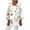 Beige, variant on ZKIRBJV Summer Jackets 3/4 Sleeve Womens Summer Cardigan Lightweight Open Front Shrug Cardigan Ethnic Floral Print Dressy Casual Outwear Coat Khaki 2XL