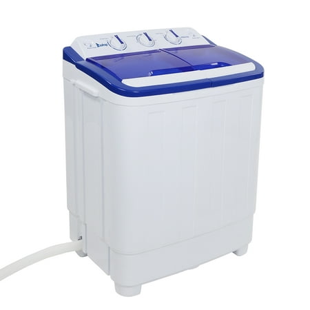 ZOKOP Household Mini Washing Machine Twin-tub Clothes Semi-automatic Washer Small-size Cleaning (Best Way To Clean Washing Machine)