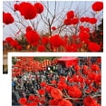 thumbnail image 6 of 12-30cm Foldable Waterproof Good Fortune Red Paper Lanterns Chinese New Year Spring Festival Party Celebration Home Decoration, 6 of 6