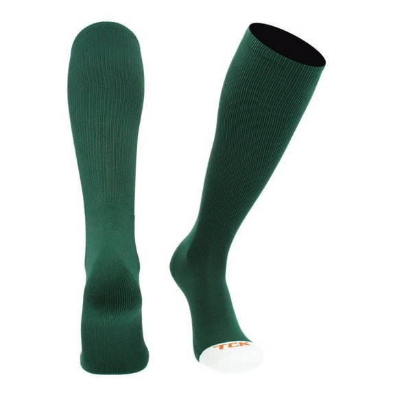 TCK Prosport Performance Tube Socks (Dark Green, Medium)