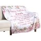 thumbnail image 2 of LHSHID Mom Birthday Unique Birthday Gift Blankets Gift Blanket Flannel Soft and Comfortable Anti static Bed Sofa Blanket 50x60in, 2 of 5