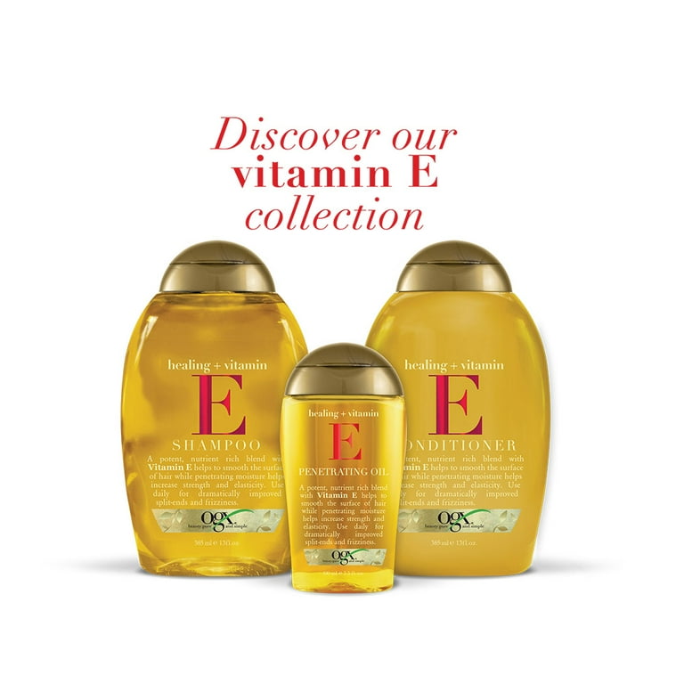 公式限定 福袋 - 公式通販オンラインショップ Healing OGX + Walmart.com - OZ FL 13.0 Conditioner, E Vitamin シャンプー・コンディショナー