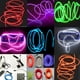 thumbnail image 5 of Naiovety Cuerda luminosa flexible resistente al agua con controlador USB Tubo de LED intermitente constante/rápido de 9 pies Iluminación y accesorios verde 9ft Naiovety HA8021-03, 5 of 6