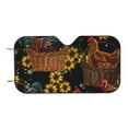 thumbnail image 7 of Balery Embroidery Chicken Rooster Print Car Windshield Sun Shade,Windshield Sunshade for Car Pickup Truck SUV Accessories-Medium, 7 of 7