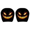 thumbnail image 2 of Scary Face Mask Car Seat Head Rest Cover Alternative, 2 Pack Ghost Ride Headrest Covers, Halloween Car Decor for Horror Fans, 2 of 6
