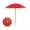 bright red, variant on Plant Umbrellas Adjustable Waterproof Garden Umbrellas for Outdoor Courtyards Backyard Parasol Plant Sun Protecting