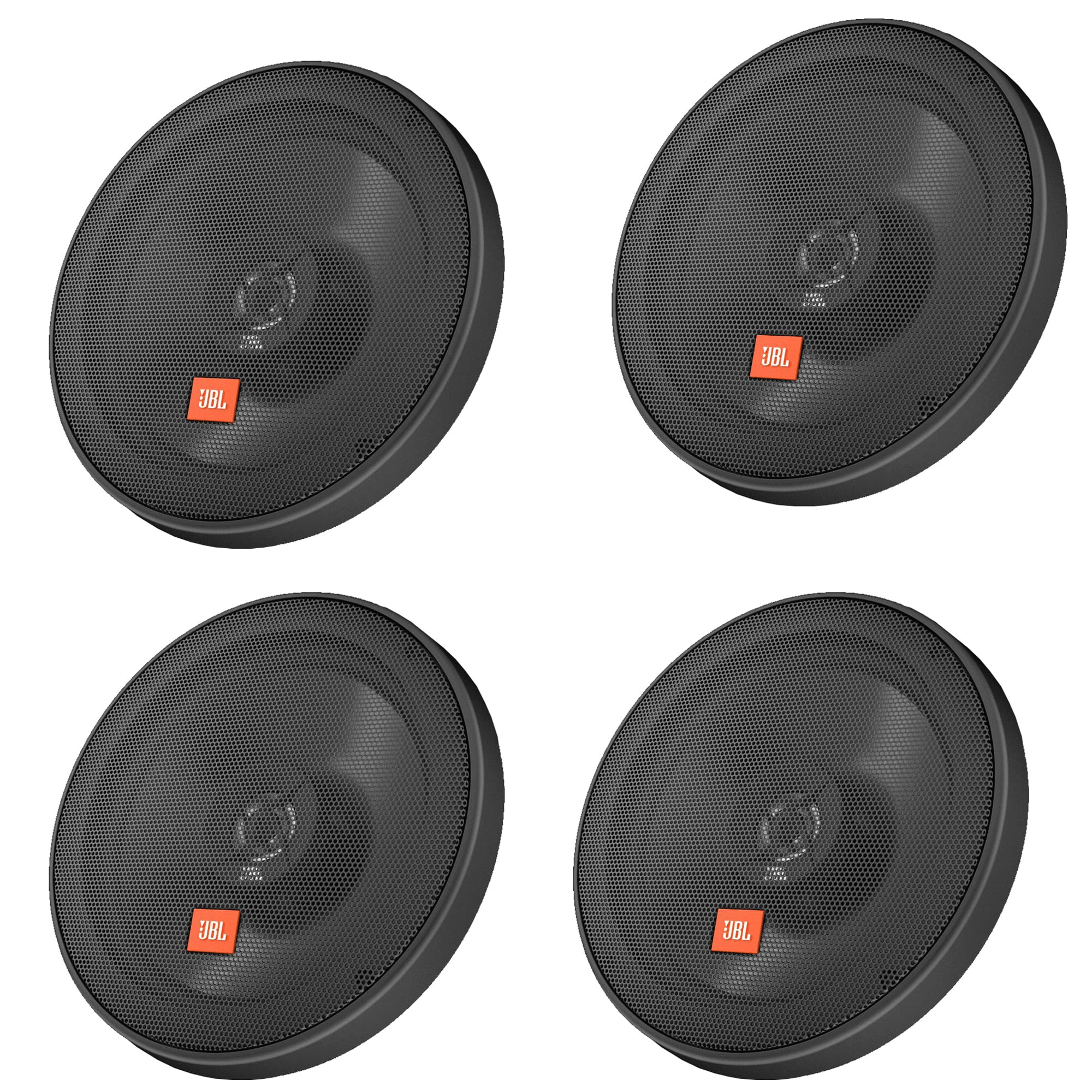JBL Stage 602 6.5 Inch 45W RMS Coaxial Car Audio Speakers, Black (Pair) (2 Pack)