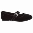 thumbnail image 2 of Badgley Mischka Girls  Ballerinas Shoes (Little Kids Big Kids), Black, Size: 3, 2 of 7