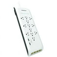thumbnail image 2 of Monster 3001110 6 ft. 12 Outlets Power Strip with Surge Protection, White, 2 of 6