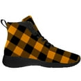 thumbnail image 4 of Aidianart Womens Plaid High Top Shoes High Top Sneakers Size 6, 4 of 5