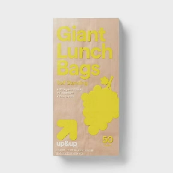 Giant Lunch Bags - 50ct - up&up