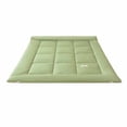 thumbnail image 1 of SLYNSHome Liquidation Protège-Matelas Format Simple Dessus Coussin Respirant Surmatelas 70x79x1.2 Pouces Housse de Matelas - Vert, 1 of 8