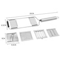 thumbnail image 5 of Yirtree Multi-Purpose Vegetable Slicer Set,Stainless Steel Cheese Grater & Vegetable Chopper with 4 adjustable Blades for Vegetables, Fruits, 5 of 8