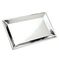 thumbnail image 2 of Godinger Serving Tray, Serving Platter, Vanity Tray, Appetizer Tray Hammered 18" Rectangular Stainless Steel, 2 of 2