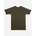 thumbnail image 4 of Retro Ring-Spun T-shirt | 2100 | Military Green | Large, 4 of 4
