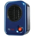 thumbnail image 1 of Lasko 102 MyHeat Portable Personal Electric 200W Ceramic Space Heater, Blue, 1 of 3