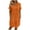 O-91 Burnt Orange, variant on Burnt Orange Button Up Dresses for Women Summer Fall Short Sleeve Collared High Neck Spandex Midi Knee High Basic Dresses Ladies 2025 Clothes Regular Fit XXL