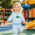 thumbnail image 6 of mgoYE Toddler Baby Boy Clothes Cute Set Long Sleeve Sweatshirt Pullover Top Pant Fall Winter Outfits, 6 of 7