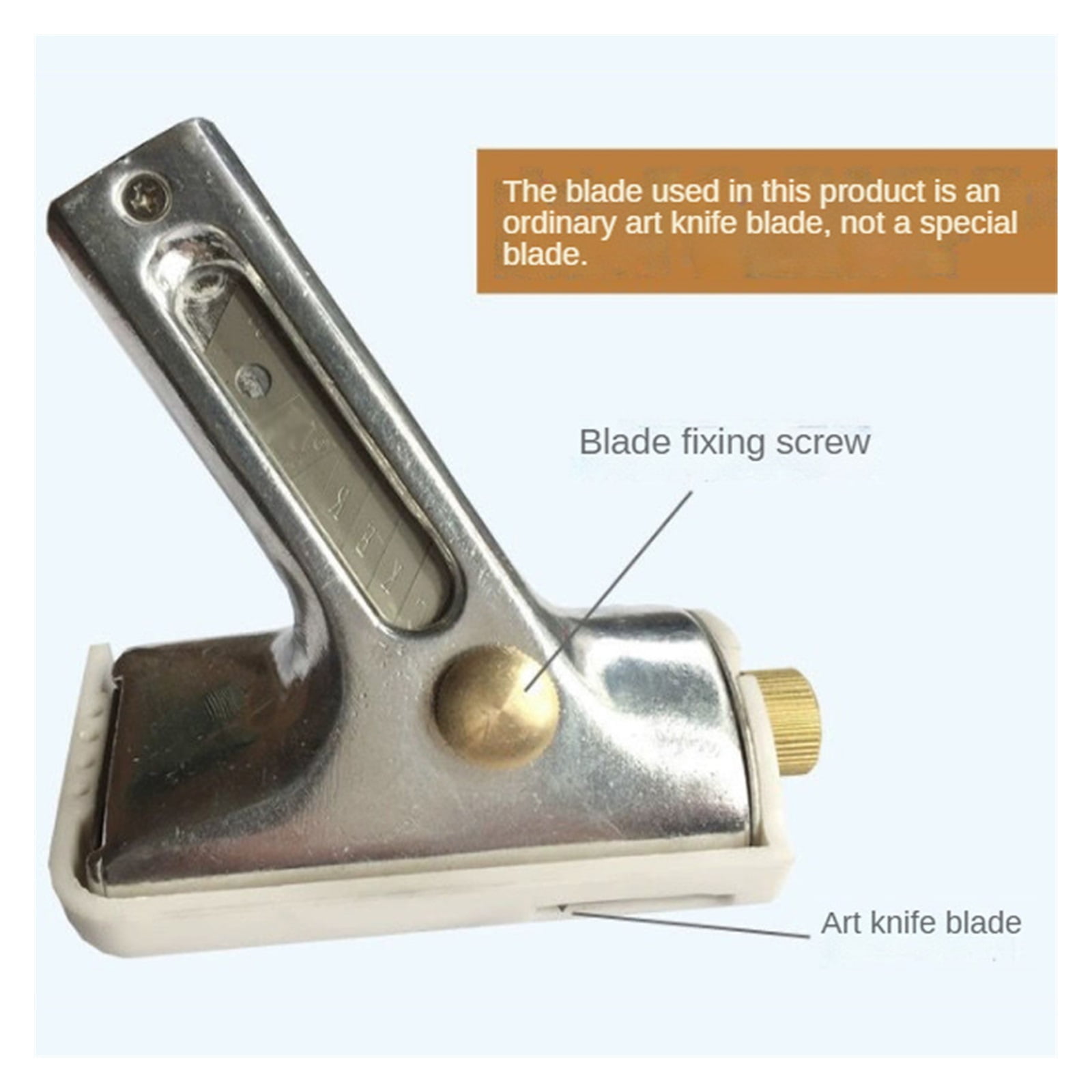 Household Linen Floor Construction Tool,Corner Manual Closing Push Knife,PVC Plastic Wall Cutter