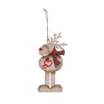 thumbnail image 2 of Vikakiooze 2022 2Pcs Christmas Wooden Tree Pendants DIY Ornaments For Christmas Party Decoration Christmas Decorations, 2 of 4