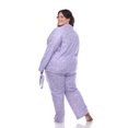 thumbnail image 4 of White Mark Pyjama Trois Pièces à Boutons pour Femme, 4 of 6
