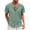 Dark Green, variant on Knit Shirts for Men Classic Fit Short Sleeve Button Down T Shirts Comfortable Collared Hollow Texture Pullovers Summer Beach Vacation Shirt Dark Green XXL