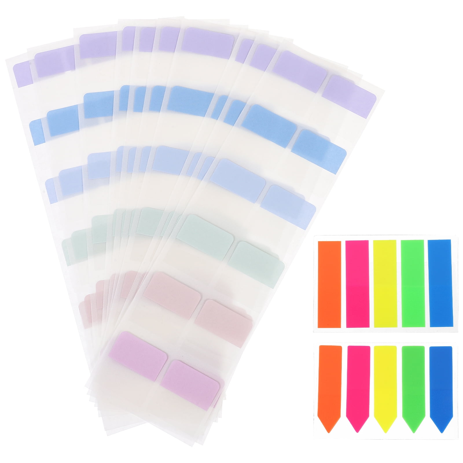 Raindrops 3200 pcs  Page Markers Page Stickers Index Tabs Index Flag Writable Tabs Reading Strips